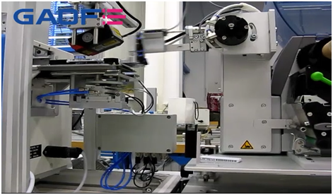 高賦碼 硬盤自動打印貼標--電子行業(yè)貼標方案